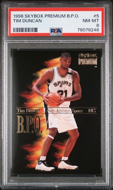 SkyBox Tim Duncan front