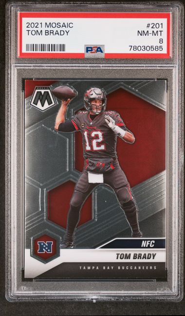 2019 Panini Donruss Optic Orange #63 Tom Brady (#012/199) - Jersey