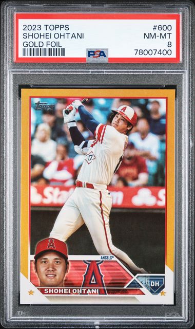 2023 Topps Topps Series 2 Gold #600 Shohei Ohtani front