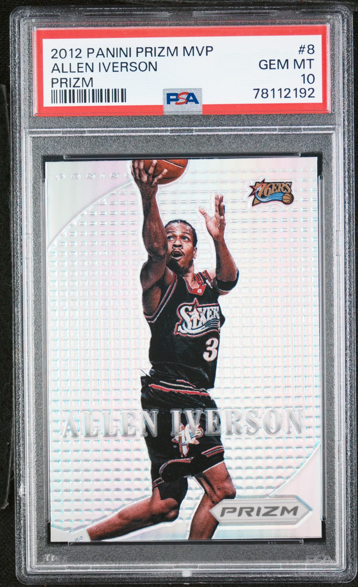 2012 Panini PANINI PRIZM MOST VALUABLE PLAYERS #8 Allen Iverson front