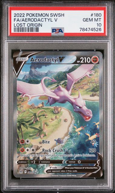 Aerodactyl V - Sword & Shield: Lost Origin - Pokemon