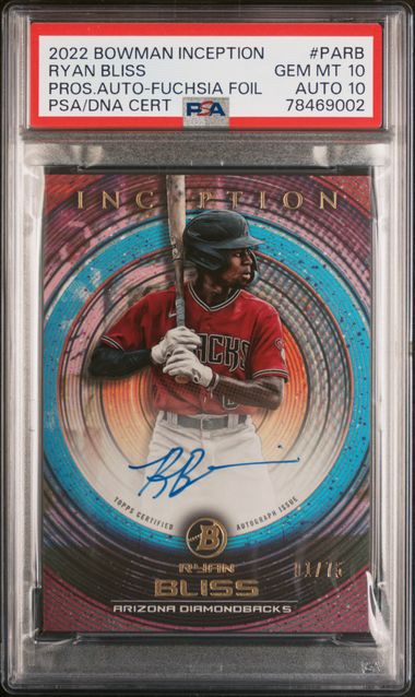 Aaron Judge 2013 Bowman Sterling Baseball Rookie Autograph Card BGS 9.5 (B)