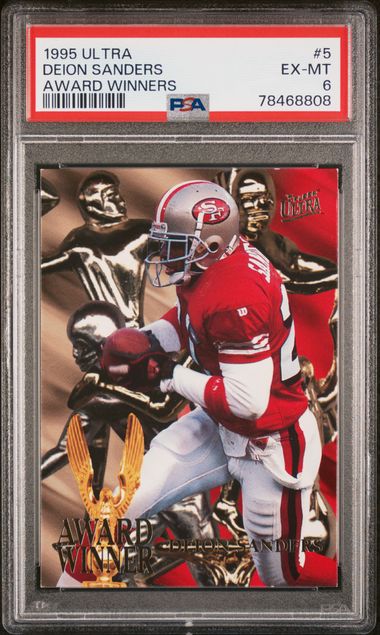 1990 Upper Deck #13 Deion Sanders Rookie Card – PSA NM-MT 8 on Goldin  Auctions