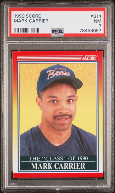 Sold at Auction: 1988 MARK GRACE ROOKIE #40 BASEBALL CARD