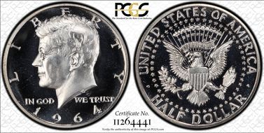 1964 50C Accented Hair PR66CAM