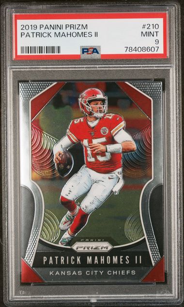 2017 Leaf Draft Gold #56 Pat Mahomes II - NM-MT