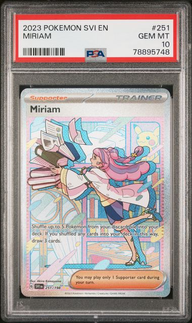 2023 Pokemon Scarlet & Violet Double Rare Holofoil #081 Miraidon ex - PSA  GEM MT 10 on Goldin Auctions