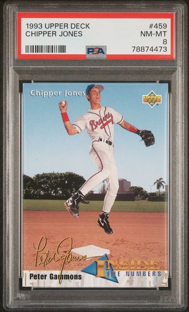 1993 Donruss #721 Chipper Jones - NM-MT