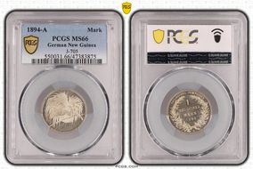 1894-A Mark J-705 MS66