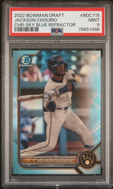 Auction: 2022 Bowman - Prospects #BP-79 Jackson Chourio