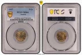 1937 5 Gr MS64