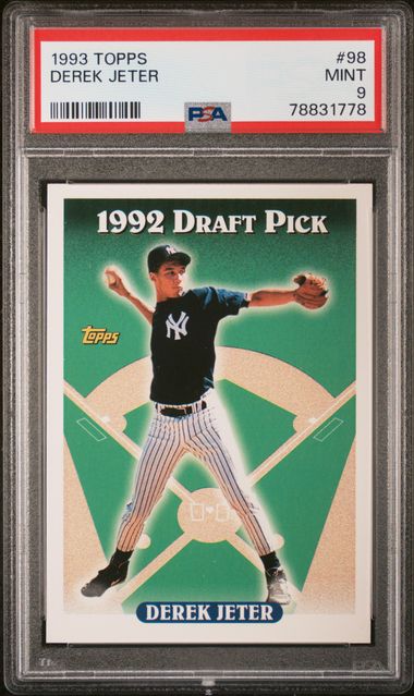 Derek Jeter Rookie Card 1993-94 Excel #106