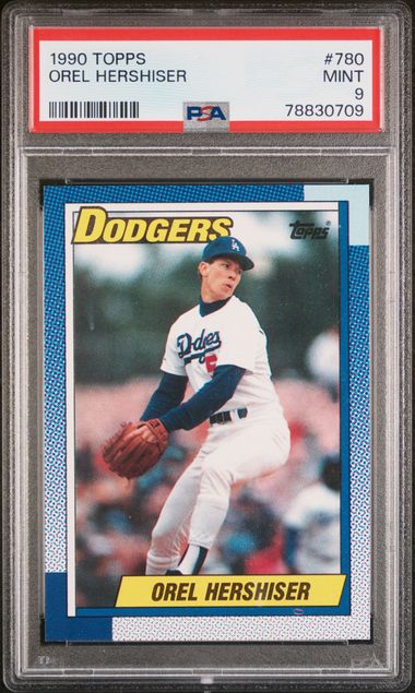 1990 Topps #780 Orel Hershiser