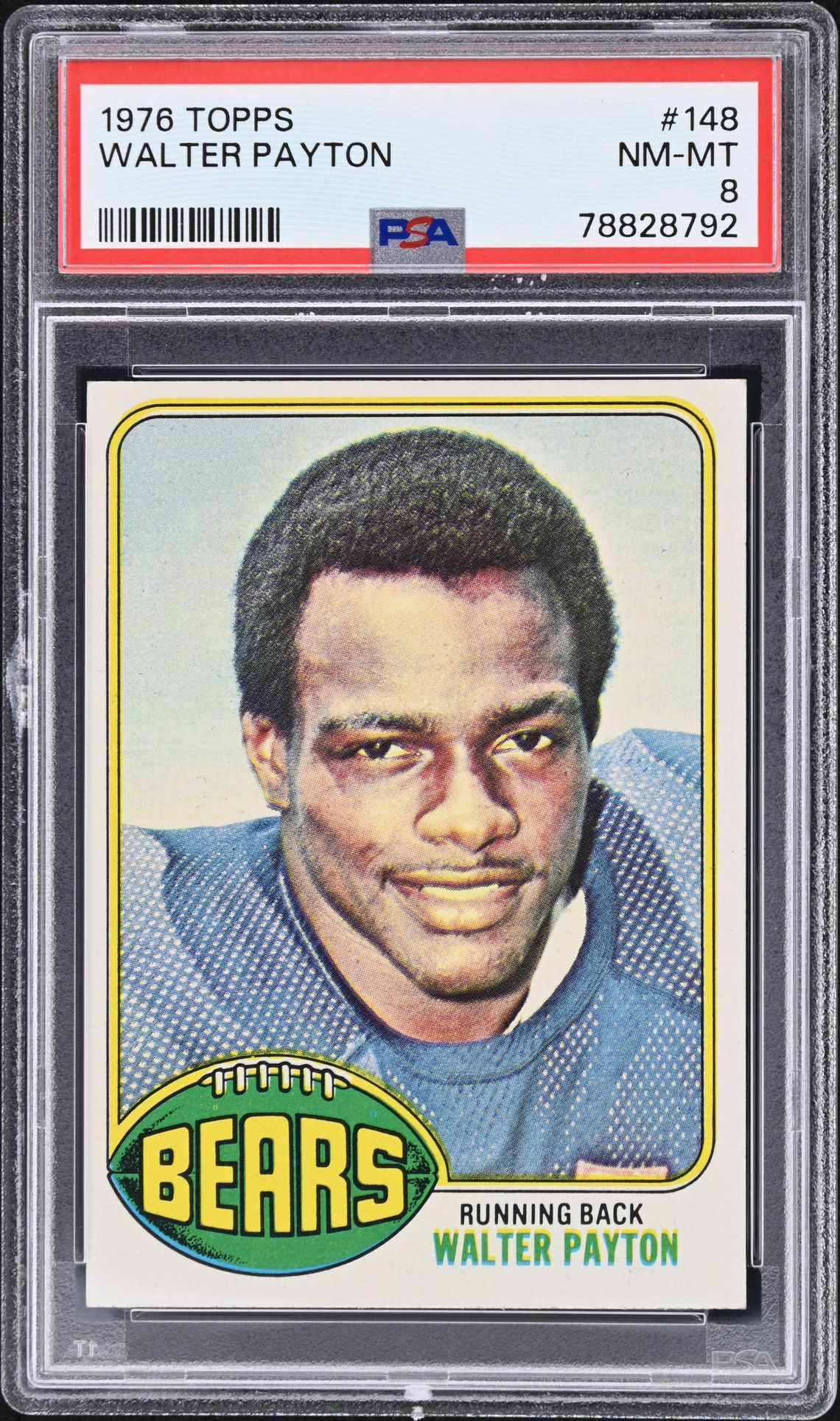 1976 Topps TOPPS #148 Walter Payton front