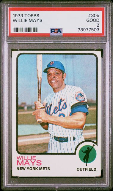 1966 Topps #1 Willie Mays - PSA VG-EX 4 on Goldin Auctions