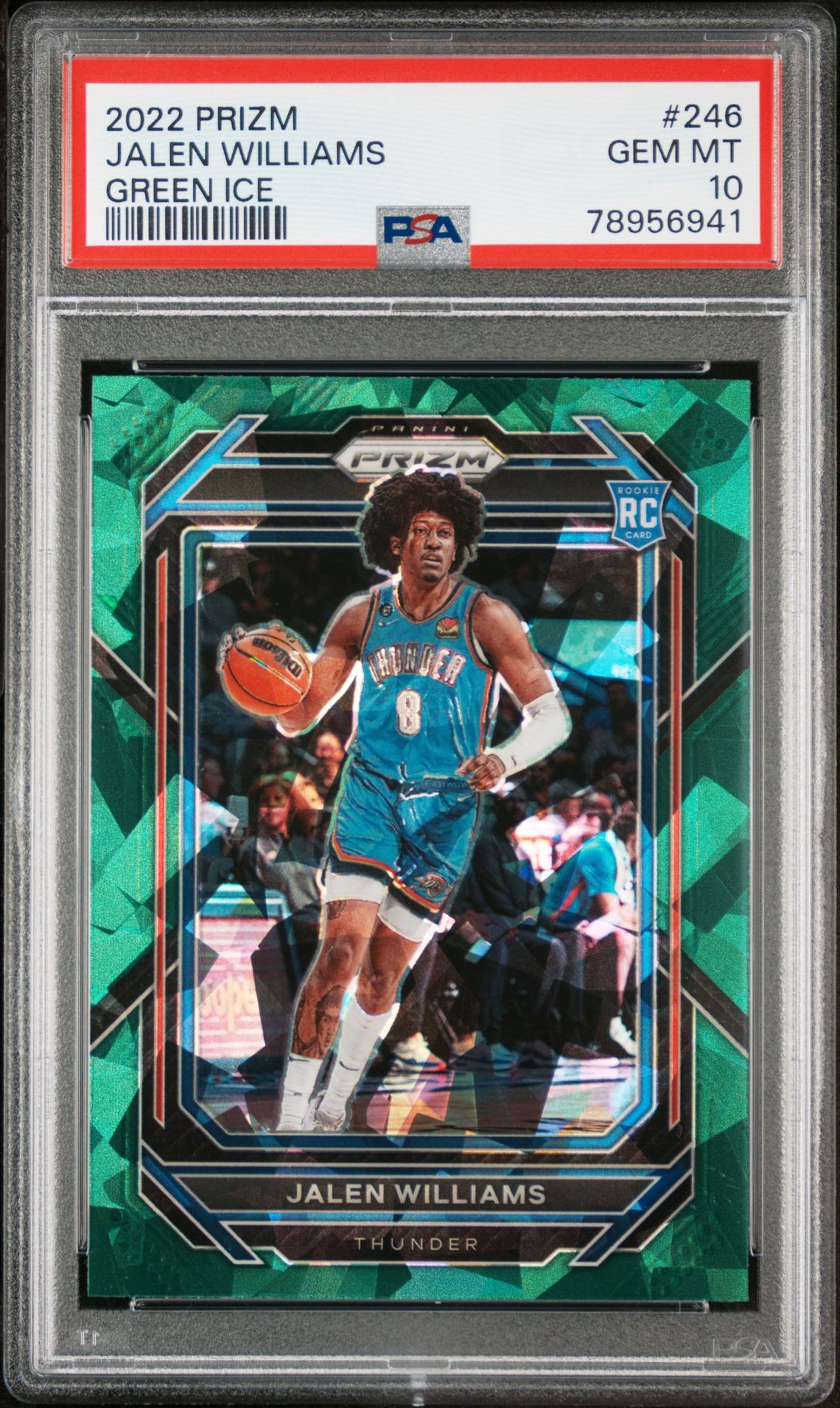 2022 Panini PANINI PRIZM Choice #246 Jalen Williams front