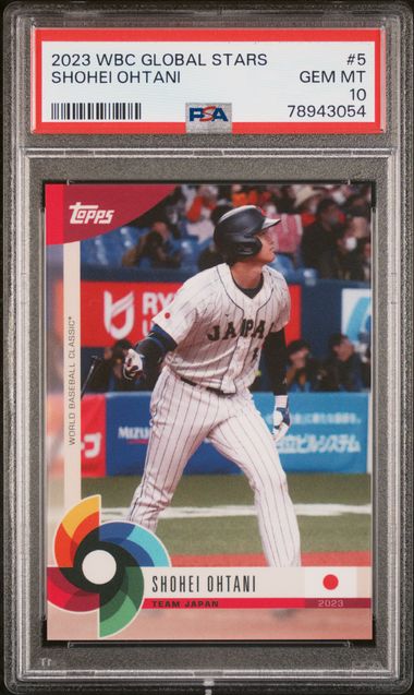 2023 Topps World Baseball Classic Global Stars #5 Shohei Ohtani