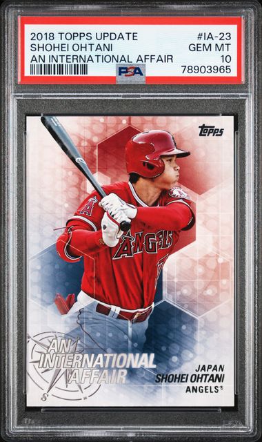 2018 Topps Topps Update #IA-23 Shohei Ohtani front