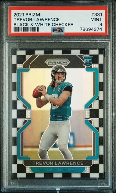 2021 Prizm #331 Trevor Lawrence front