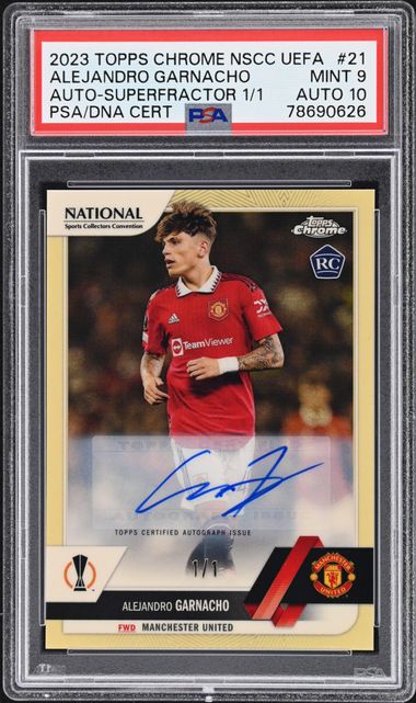 2023 Topps Chrome National Uefa Autograph-Superfractor 1/1 #21