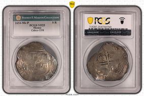 1654-Mo P 8 R Calico-1358 VF25