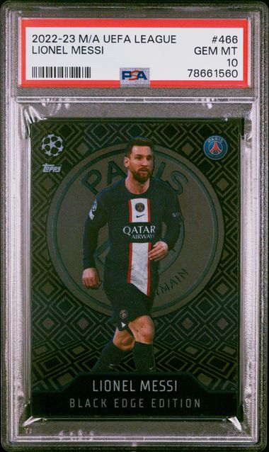 2021-22 Lionel Messi Match-Used Paris Saint-Germain Primary Jersey - MEARS  on Goldin Auctions