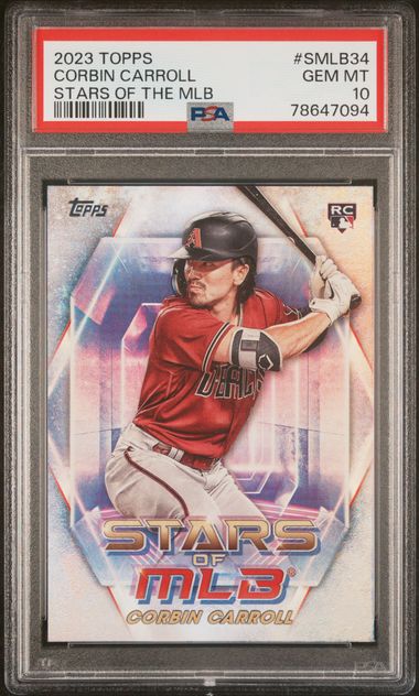 Corbin Carroll 2023 Topps Series 2 Major League Material Jersey Relic  Rookie RC