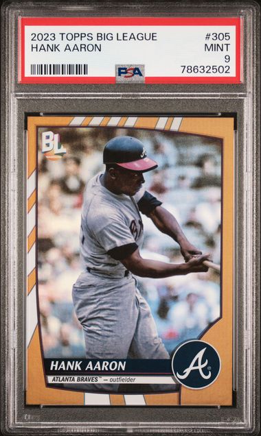 Sold at Auction: (Mint) 1975 Topps Hank Aaron #660 Baseball Card