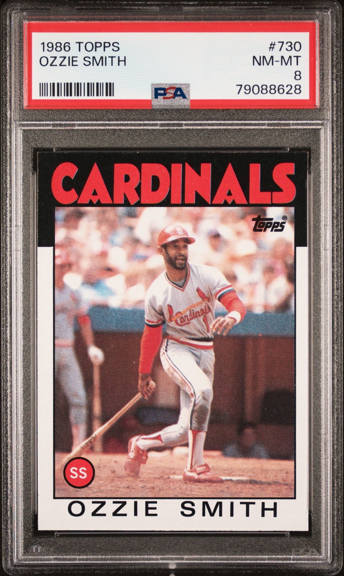 1986 Topps TOPPS #730 Ozzie Smith front