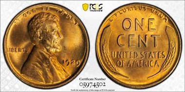 1929 1C MS67RD