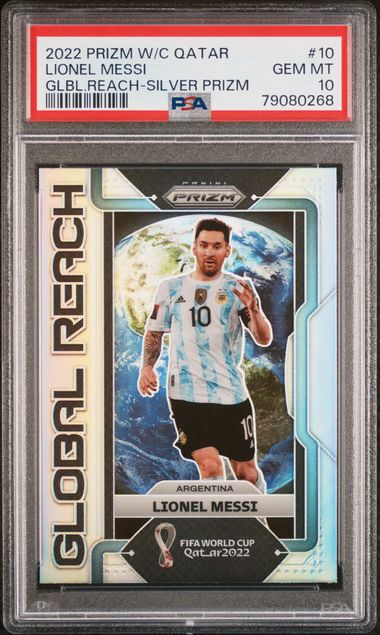 2022 Prizm fifa World Cup Qatar Cristiano Ronaldo green wave prizm