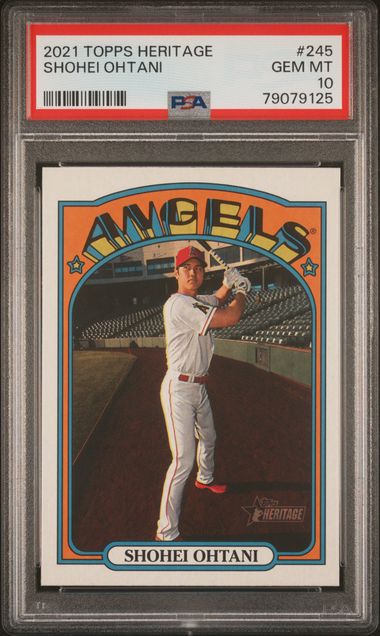2021 Topps TOPPS HERITAGE #245 Shohei Ohtani front