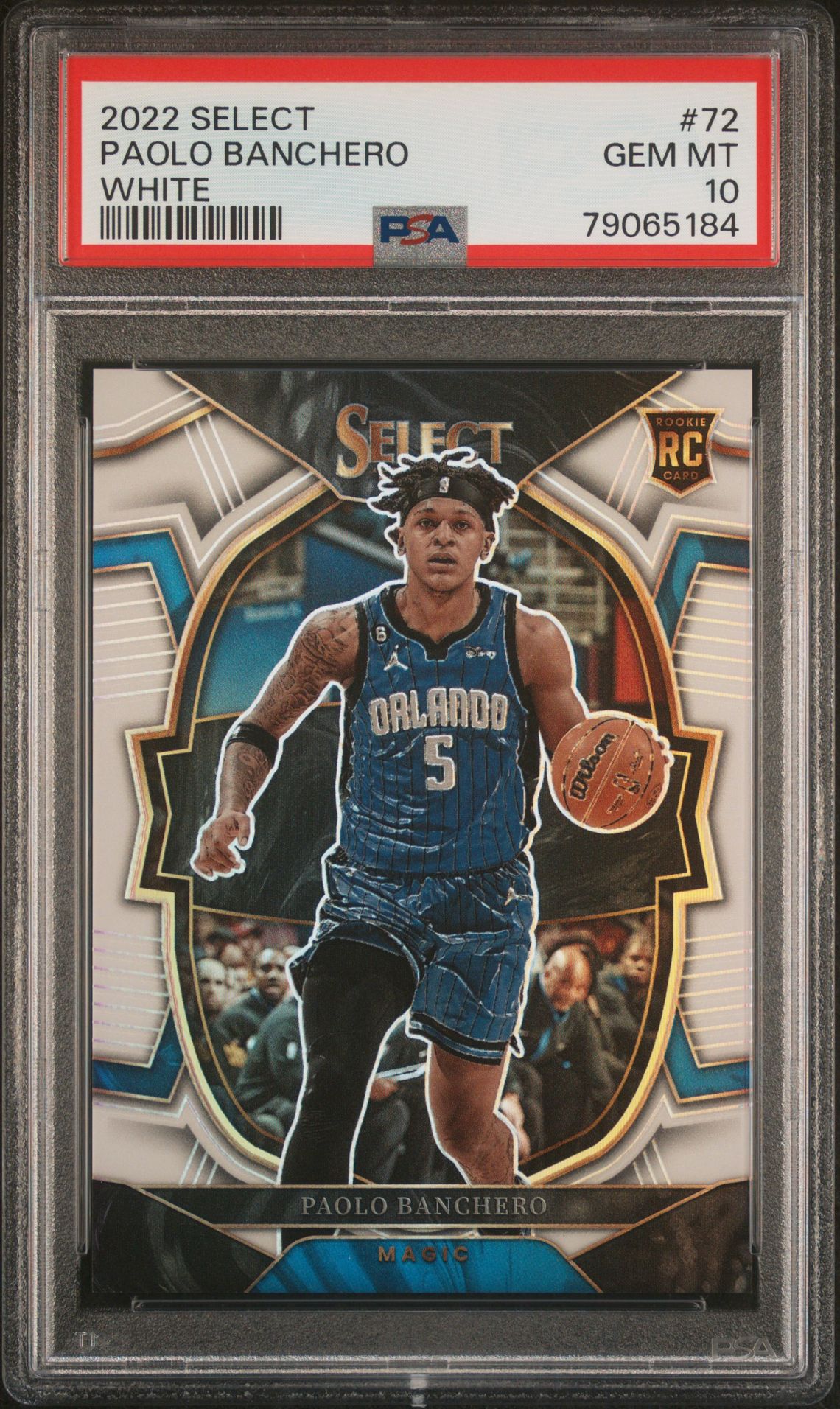 2022 Panini PANINI SELECT WHITE #72 Paolo Banchero front