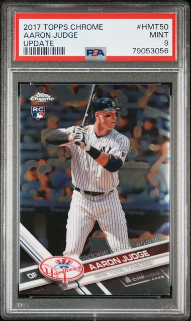 Sold at Auction: (2) Mint 2017 Topps Series 1 Aaron Judge Rookie