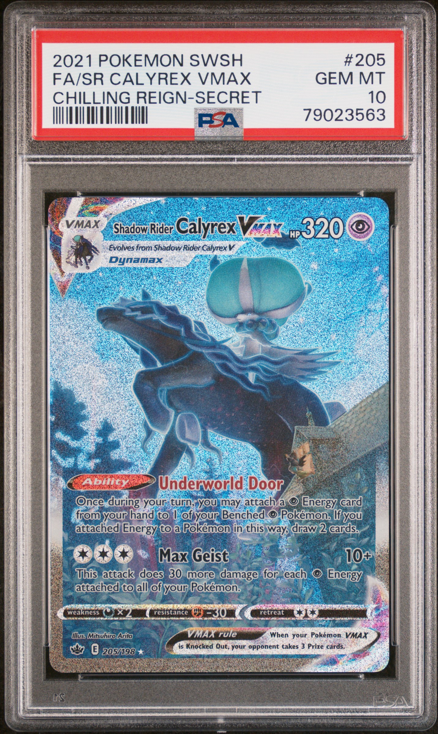 Shadow Rider Calyrex VMAX #205