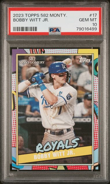 2022 Topps Crown Collection Bobby Witt Jr. Montgomery Exclusive