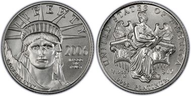 2006-W $10 Burnished St. of Liberty First Strike SP69