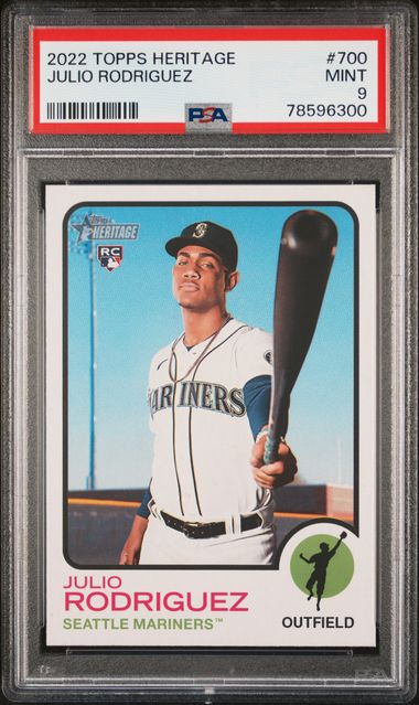 2022 Topps Update #US44 Julio Rodriguez Rookie Card – PSA GEM MT 10 on  Goldin Auctions