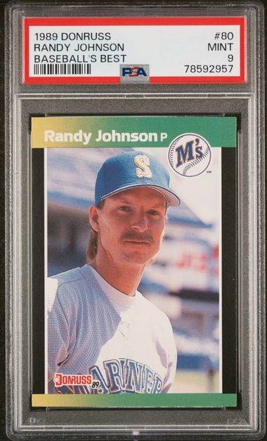  1989 Upper Deck Baseball #25 Randy Johnson Rookie Card :  Collectibles & Fine Art