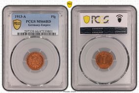 1913-A Pfg MS66RD