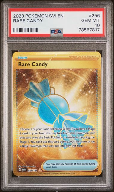 Kingambit PSA 9 - 220/198 Art Rare Pokémon Scarlet & Violet