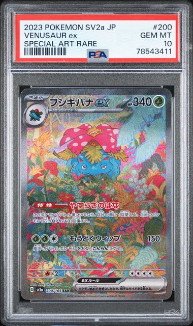 Venusaur ex (200/165), Busca de Cards