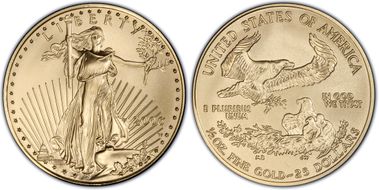 2006-W $25 Burnished Gold Eagle SP70