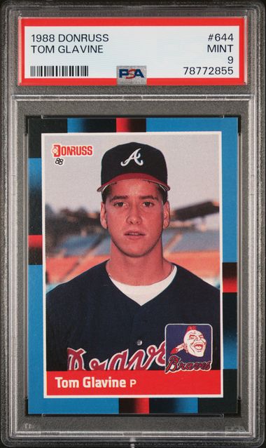 Sold at Auction: 1988 MARK GRACE ROOKIE #40 BASEBALL CARD