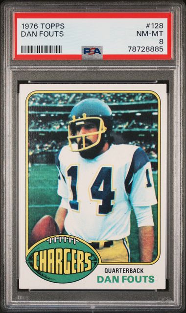 #426 Ron Jaworski RC - 1976 Topps Football Cards (SemiStar) Graded BGS Auto