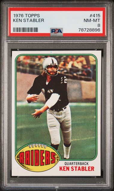 Ron Jaworski 1976 Topps Rookie Football Card #426 - Graded EX+ 5.5 (BVG)