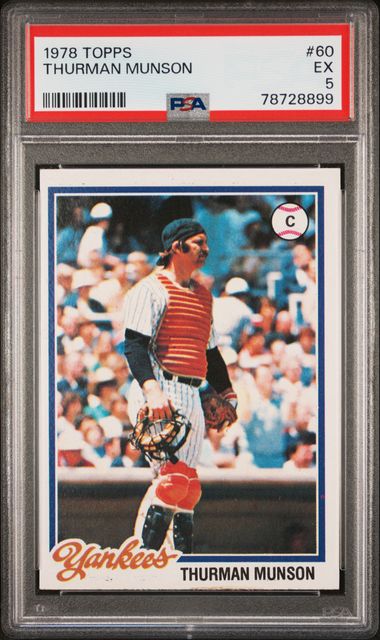 Lot Detail - Thurman Munson Signed 1976 Topps Card (PSA/DNA)