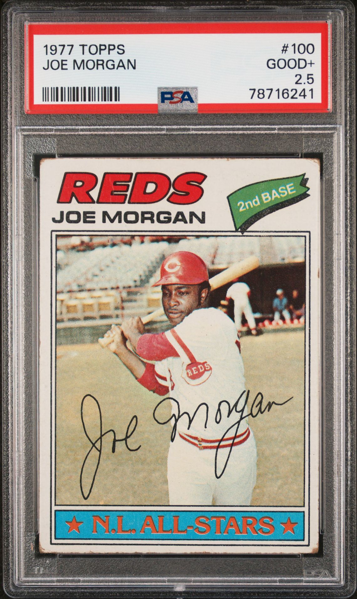 1977 Topps Joe Morgan #100 Good+ 2.5 front