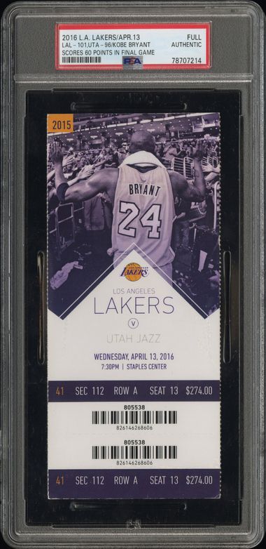 Authentic cert 78707214