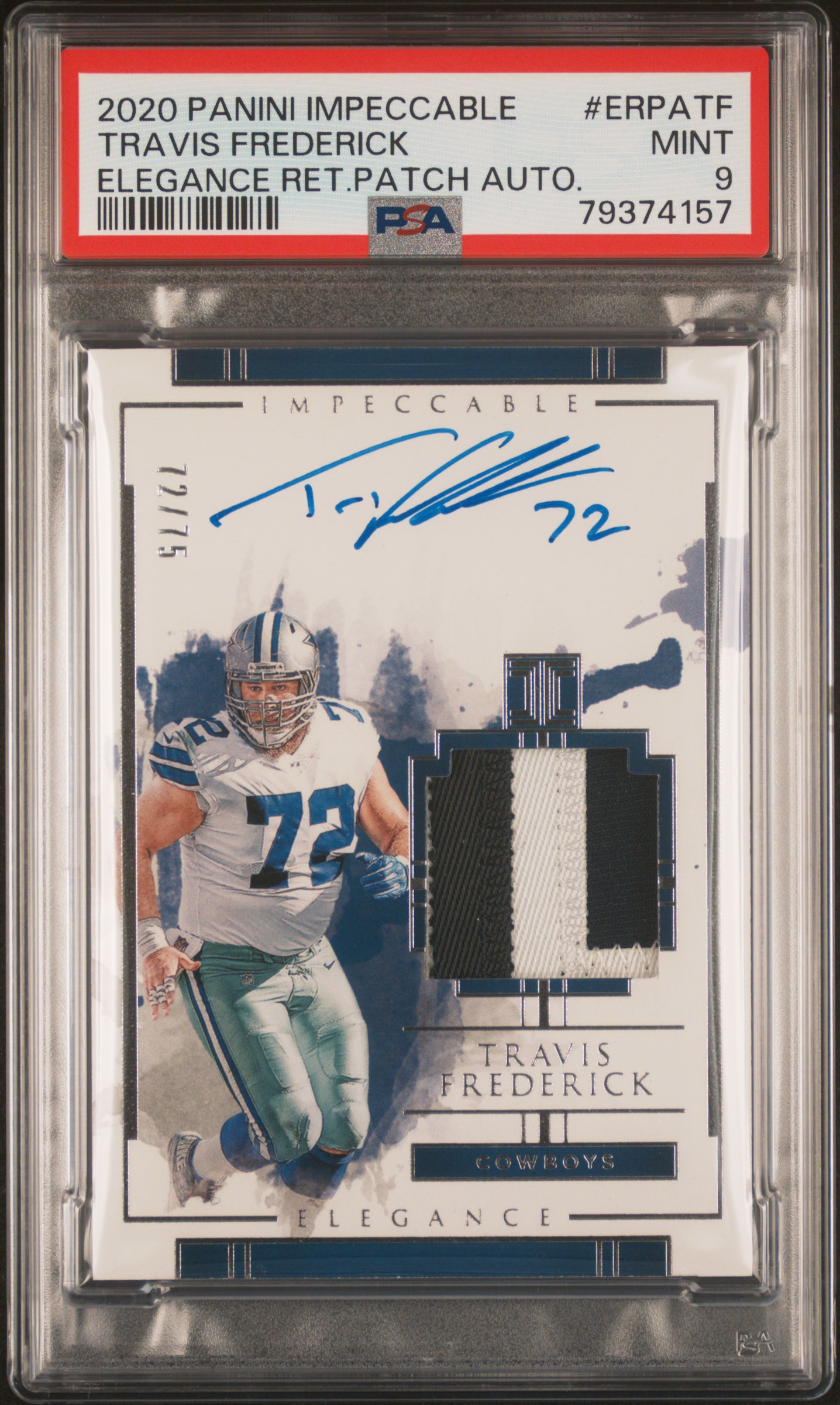 2020 PANINI IMPECCABLE ELEGANCE RETIRED PATCH AUTOGRAPHS ELEGANCE